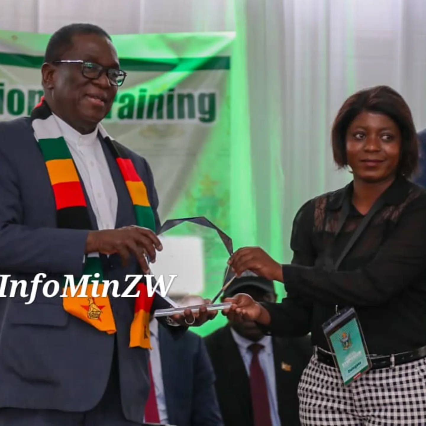 Devine Danai Kembo Honored by His Excellency the President for Youth Empowerment in Tourism