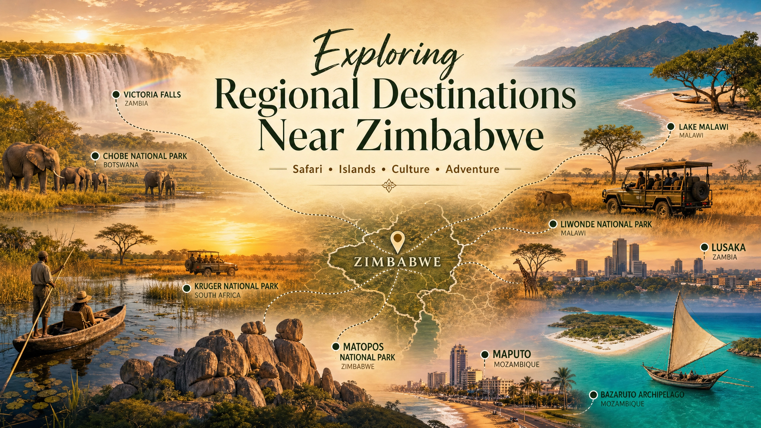 Exploring Regional Destinations Near Zimbabwe